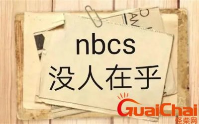 ​nbcs是什么意思 nbcs网络缩写